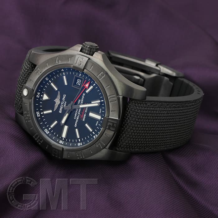 新品)BREITLING ブライトリング アベンジャー II GMT ブラック