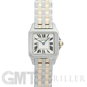 中古)CARTIER カルティエ サントス ドゥモワゼル SM W25066Z6(商品ID 国内正規品 2698 ドゥモアゼル 時計 ウォッチ サントス カルティエ 腕時計(アナログ)