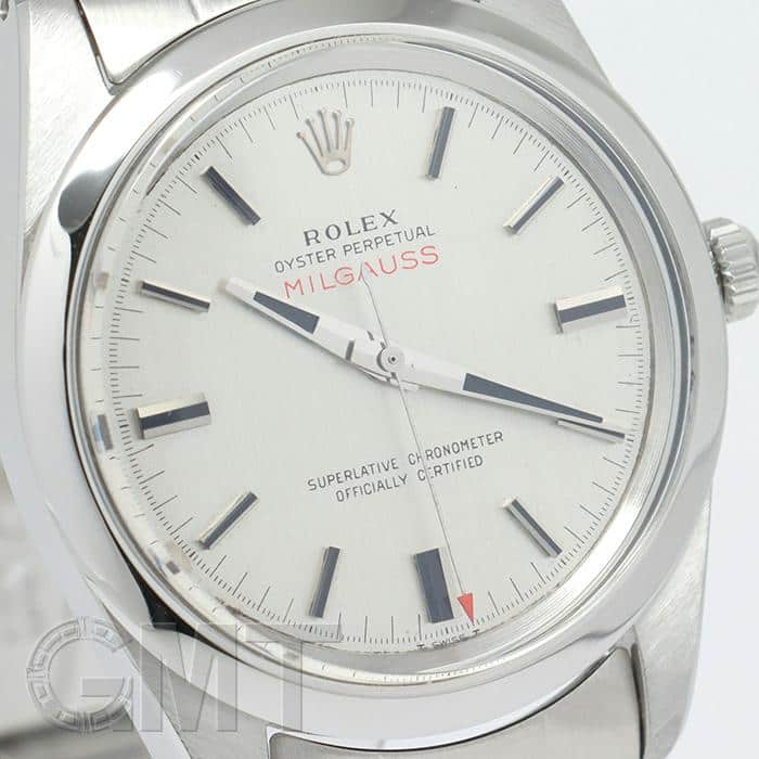 中古)ROLEX ロレックス ミルガウス 1019 シルバー CERNダイヤル（商品