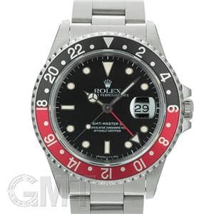 ROLEX ロレックス GMTマスター II 16710 ブラック/レッド オールトリチウム シングルバックル メイン