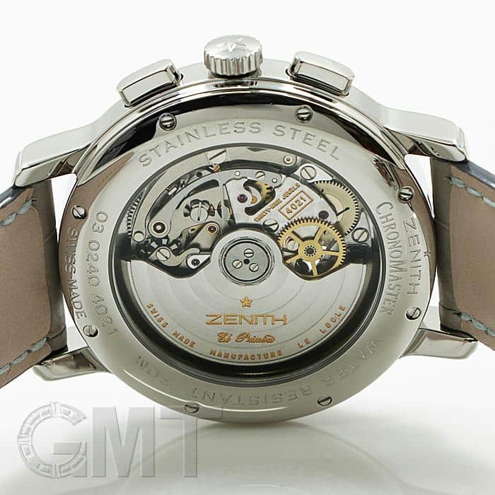 中古)ZENITH ゼニス クロノマスター Tオープン クロノグラフ ホワイト