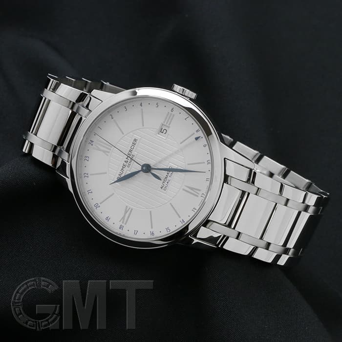BAUME＆MERCIER ボーム＆メルシエ 時計 手巻き 稼動品 中古)BAUME & MERCIER ボーム&メルシエ デュアルタイム MOA10273（商品