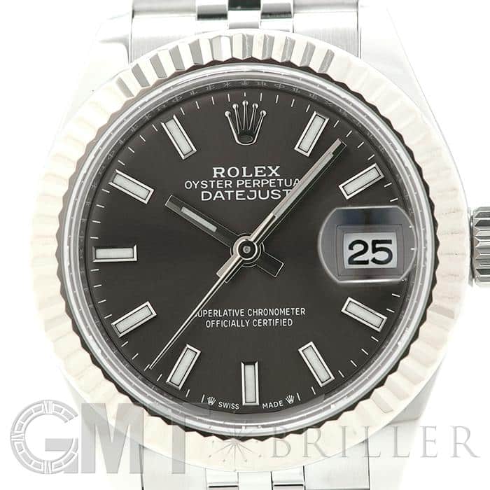 ロレックス　デイトジャスト　レディース　279174 ダークグレー ロレックス / ROLEX デイトジャスト デイトジャスト28 WGベゼル