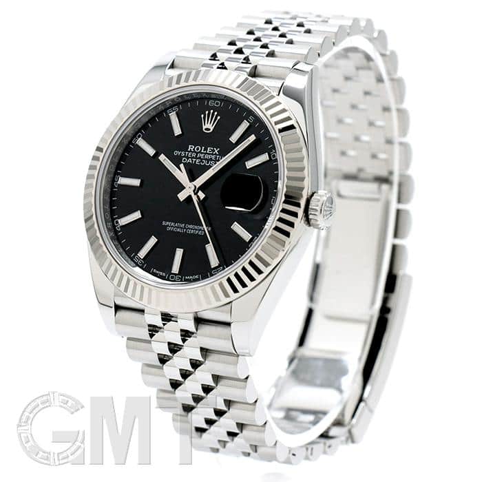 中古)ROLEX ロレックス デイトジャスト 41 126334 ブラック ジュビリー