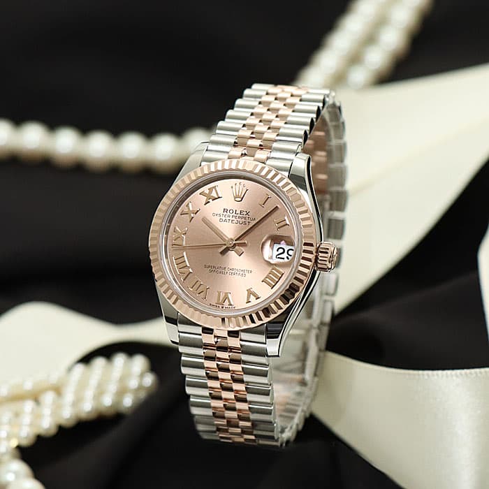 じすむページ 中古)ROLEX ロレックス デイトジャスト 31 278271 サンダスト ローマ