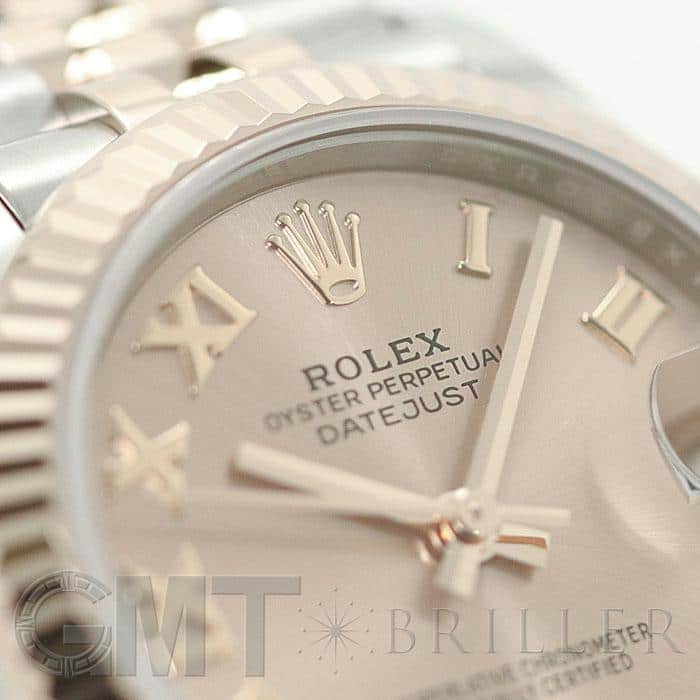 ロレックス デイトジャスト31 278271 ホワイト ローマ 5列 ジュビリーブレス ランダム番 レディース 中古 腕時計 ROLEX - ロレックス デイトジャスト31 278271 ホワイト ローマ 5列