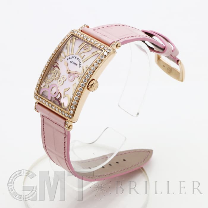 新品)FRANCK MULLER フランク・ミュラー ロングアイランド ピンク