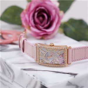 新品)FRANCK MULLER フランク・ミュラー ロングアイランド ピンク