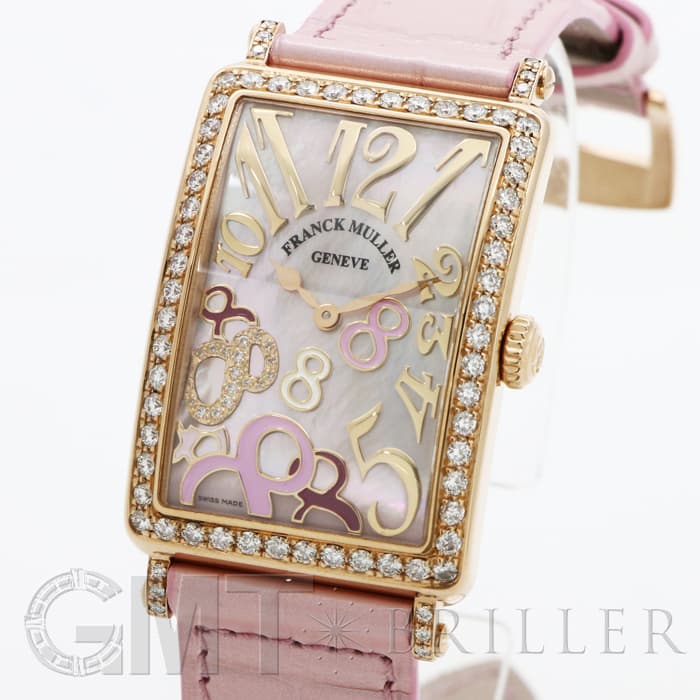 新品)FRANCK MULLER フランク・ミュラー ロングアイランド ピンク