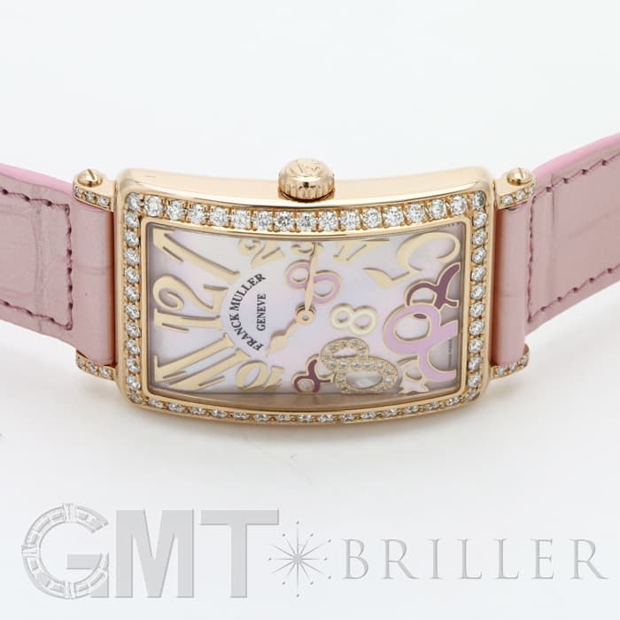 新品)FRANCK MULLER フランク・ミュラー ロングアイランド ピンク
