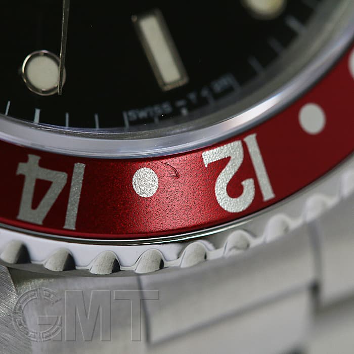 中古)ROLEX ロレックス GMTマスター II 16760 レッド/ブラック（商品ID