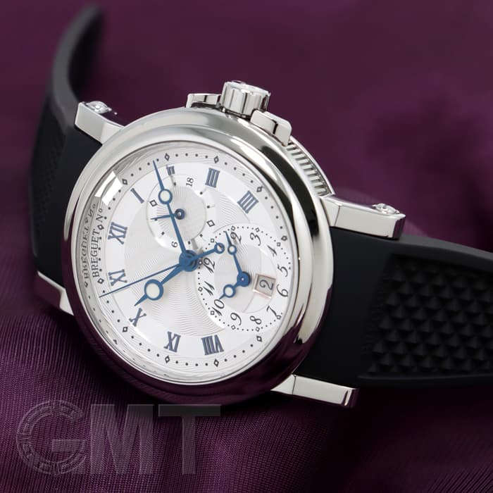 美品 BREGUET マリーンGMT 5857ST/12/SZO ブレゲ 中古)BREGUET ブレゲ マリーン GMT 5857ST/12/5ZU（商品ID