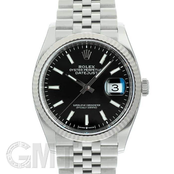 中古)ROLEX ロレックス デイトジャスト 126234 ブラック ジュビリー