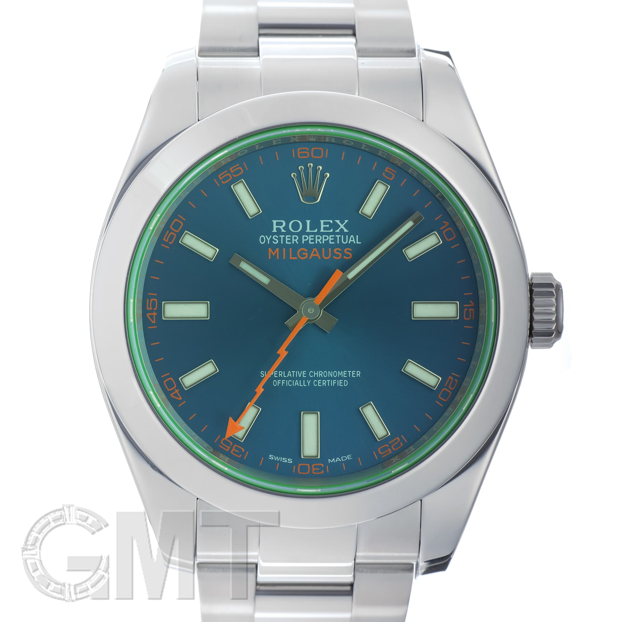 中古)ROLEX ロレックス ミルガウス 116400GV Zブルー（商品ID