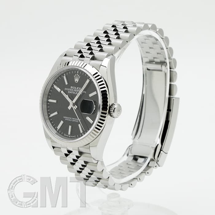 中古)ROLEX ロレックス デイトジャスト 36 126234 ブラック ジュビリー