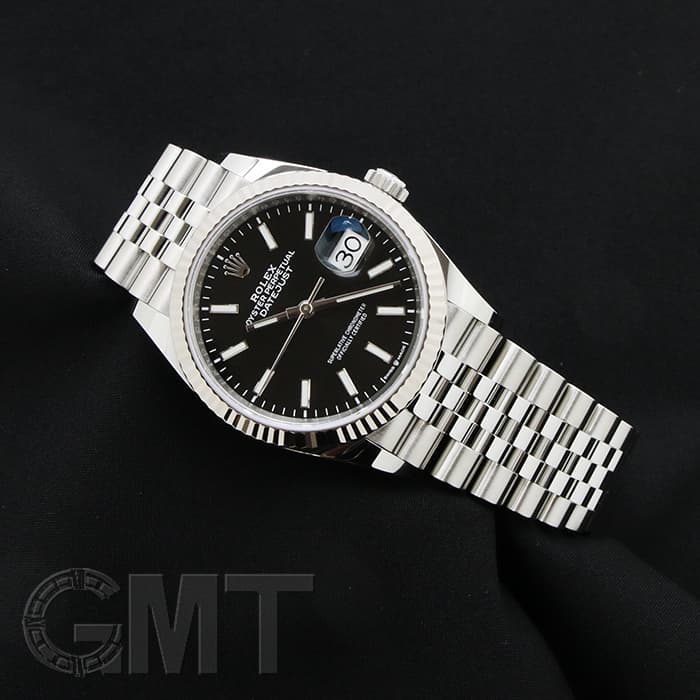 中古)ROLEX ロレックス デイトジャスト 36 126234 ブラック