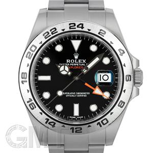 ROLEX ロレックス エクスプローラー II 216570 ブラック メイン