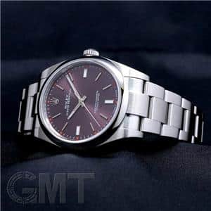 ROLEX ロレックス オイスターパーペチュアル 39 114300 レッドグレープ メイン