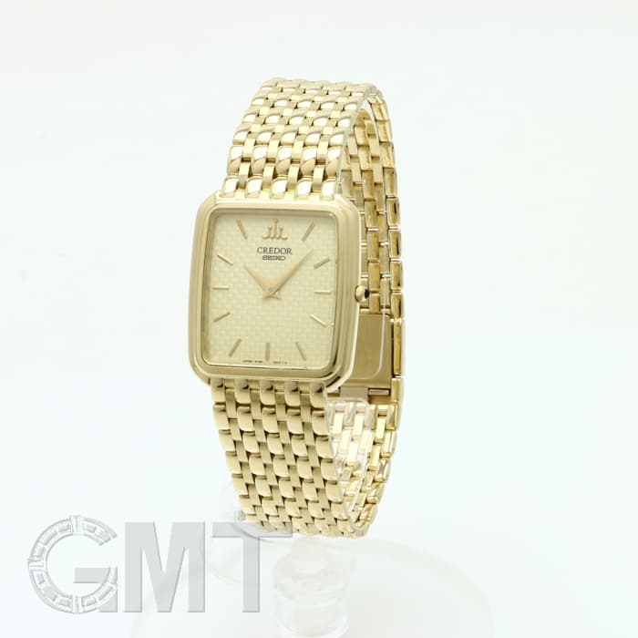 中古)SEIKO セイコー クレドール レクタングル 18Kイエローゴールド