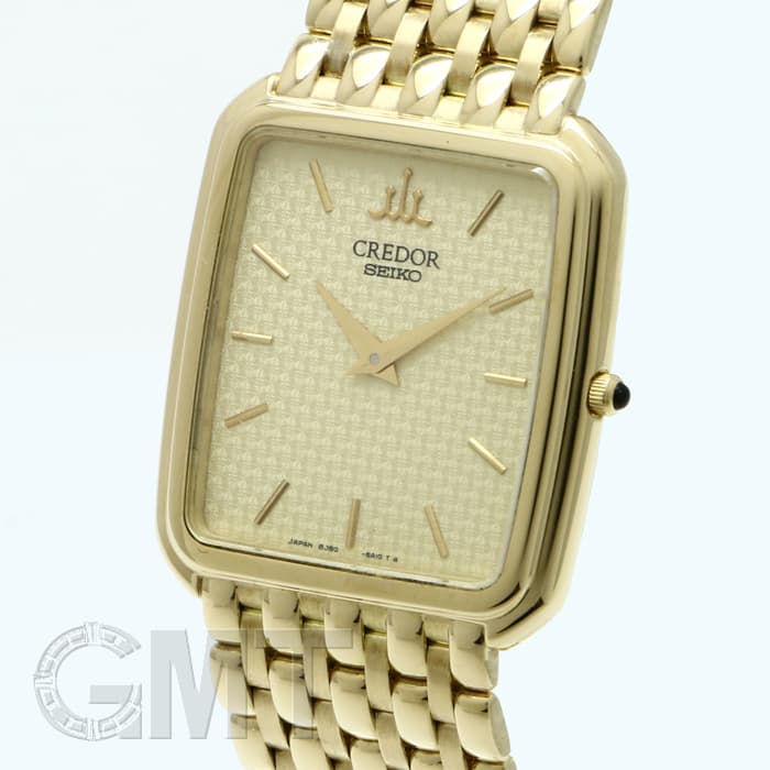 中古)SEIKO セイコー クレドール レクタングル 18Kイエローゴールド