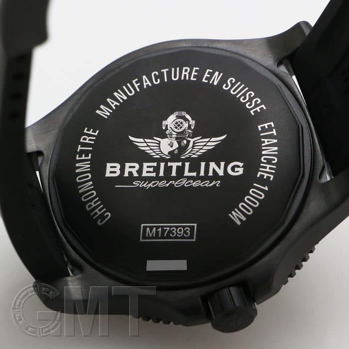 BREITLING ブラックラバーベルト ブライトリング（BREITLING） 純正 ラバーベルト A20DSA.6 ブラック
