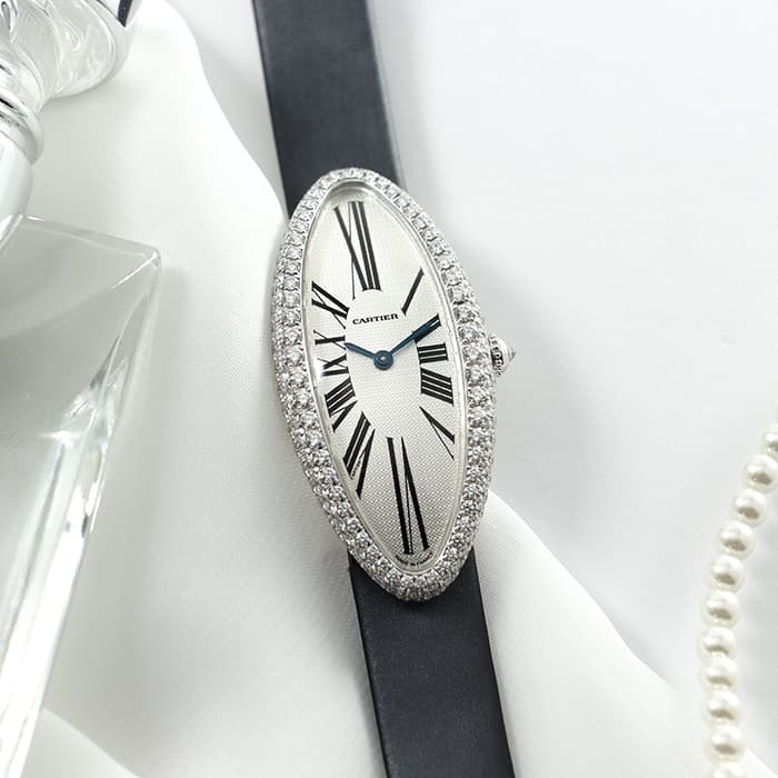 中古)CARTIER カルティエ ベニュワール アロンジェ MM W1532336