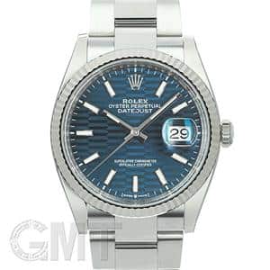 ROLEX ロレックス デイトジャスト 36 126234 フルーテッドブルー オイスターブレス【未使用品】 メイン