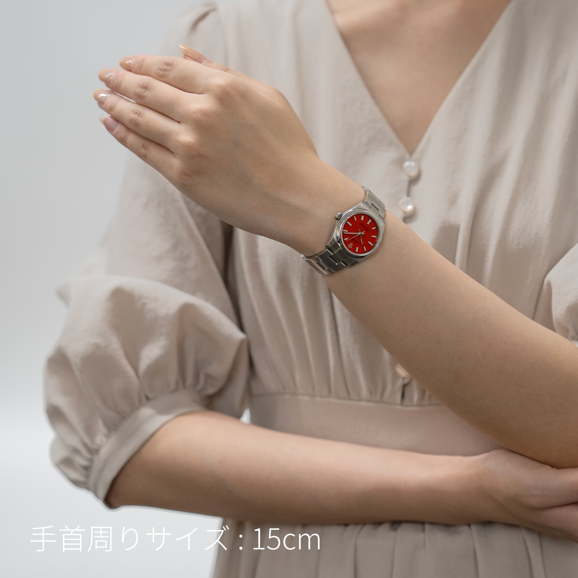 中古)ROLEX ロレックス オイスターパーペチュアル 277200 コーラル