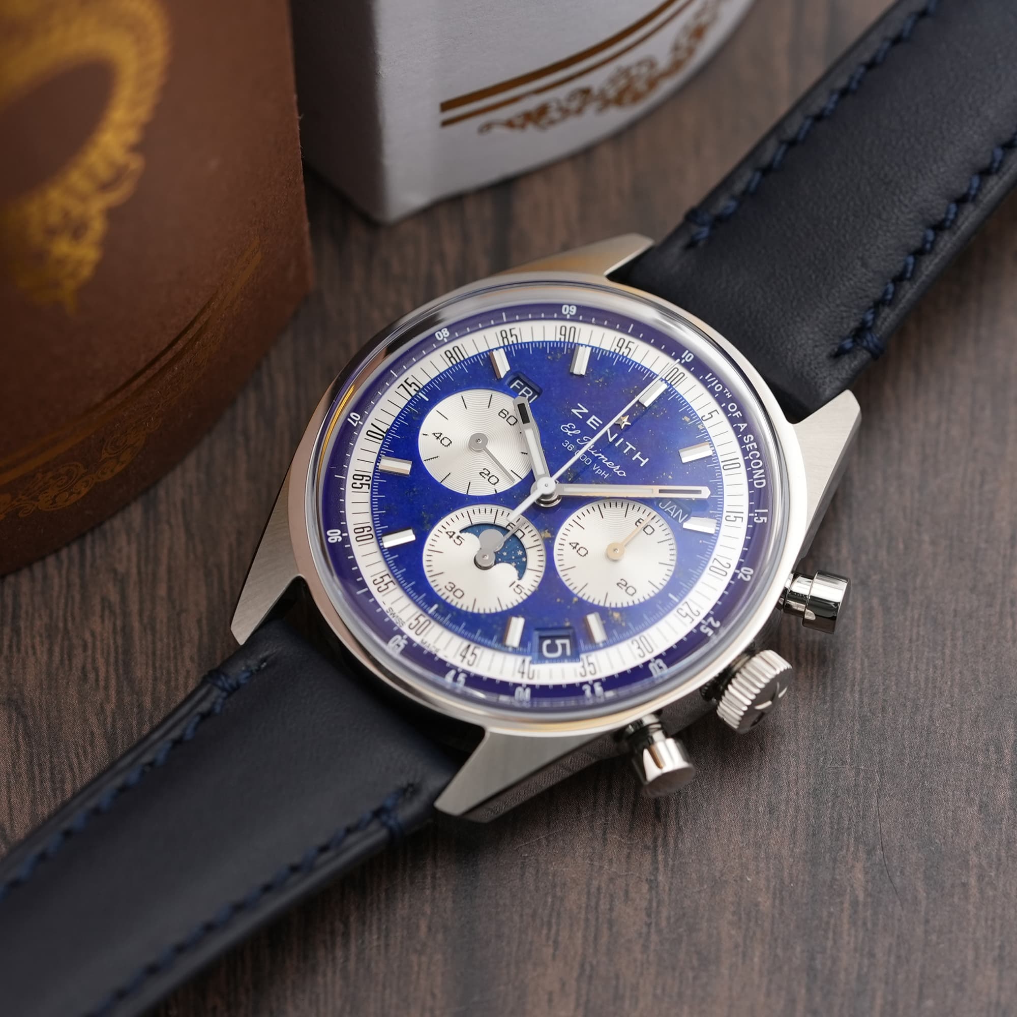 中古)ZENITH ゼニス クロノマスター 03.3400.3610/51.C910 オリジナル