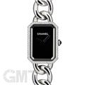CHANEL シャネル プルミエール H3254 プルミエール ブラック 22×28mm ダイヤベゼル 【保証書日付2年以内限定】