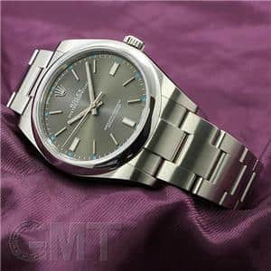 ROLEX ロレックス オイスターパーペチュアル 39 114300 ダークロジウム メイン