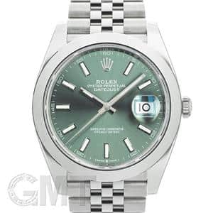 ROLEX ロレックス デイトジャスト 41 126300 ミントグリーン ジュビリーブレス メイン
