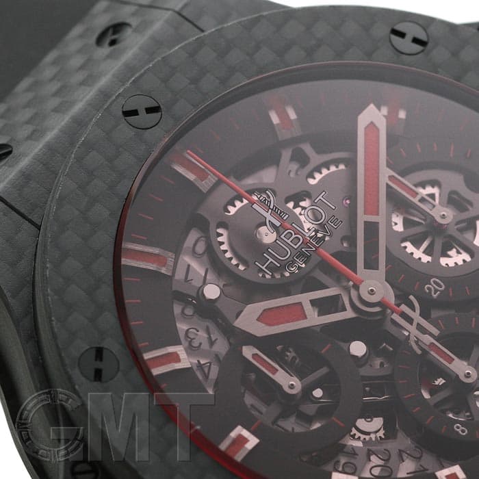 新品)HUBLOT ウブロ アエロバン レッドマジック カーボン 311.QX.1134