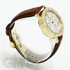 BVLGARI ブルガリ ブルガリ・ブルガリ クロノグラフ ホワイトBB38WGLDCH メイン