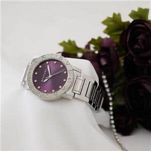 BVLGARI ブルガリ ブルガリ・ブルガリ オートマティック 33mm パープル BBL33C7SS/12 メイン