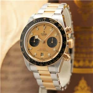 新品)TUDOR チューダー ブラックベイ クロノ シャンパン 79363N-0007