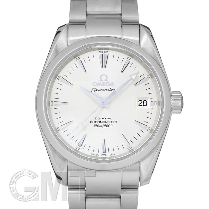【極美品】オメガ シーマスター アクアテラ 2504.30 希少36mm 完備 中古)OMEGA オメガ シーマスター アクアテラ 36.2mm シルバー 2504.30