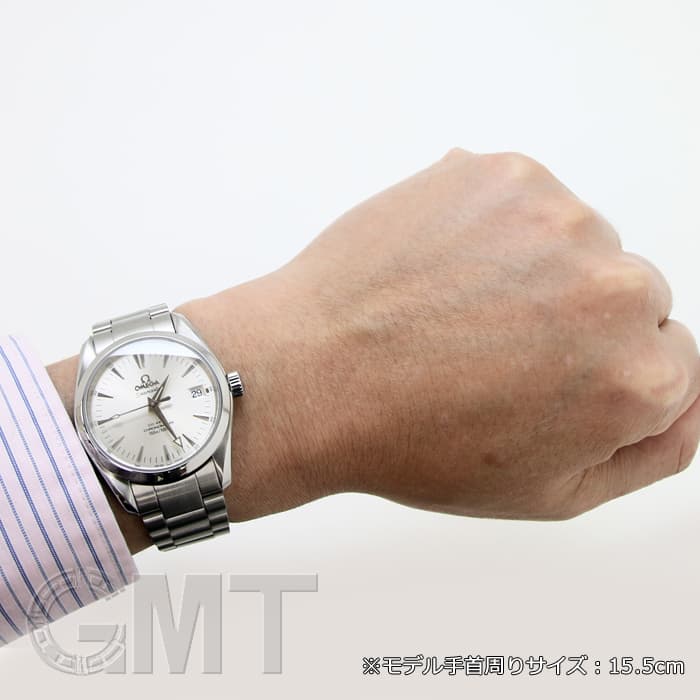 中古)OMEGA オメガ シーマスター アクアテラ 36.2mm シルバー 2504.30