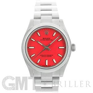 ROLEX ロレックス オイスターパーペチュアル 277200 コーラルレッド メイン
