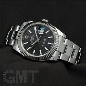 ROLEX ロレックス デイトジャスト 41 126334 ブラック オイスターブレス メイン