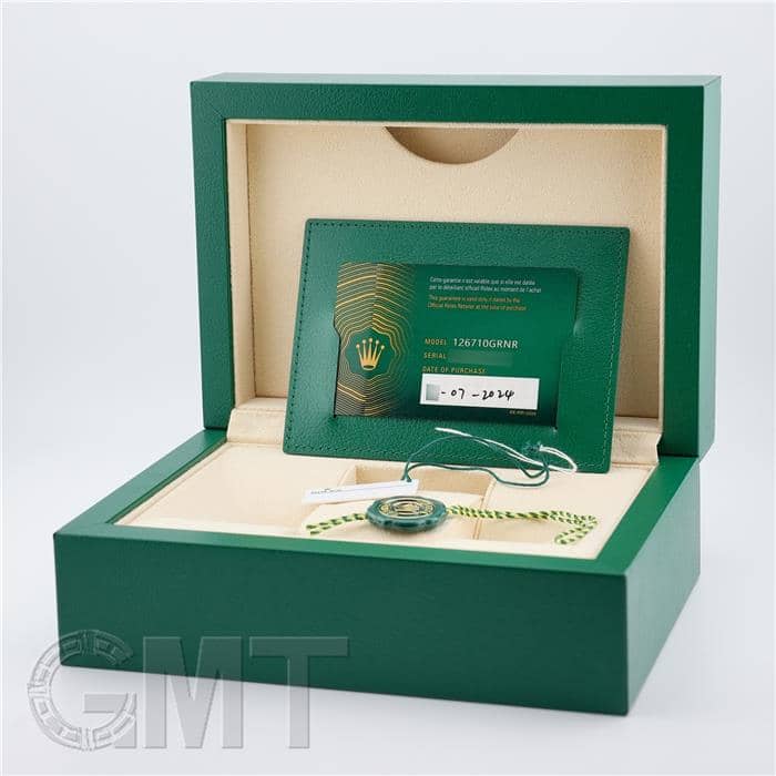 未使用)ROLEX ロレックス GMTマスター II 126710GRNR オイスター