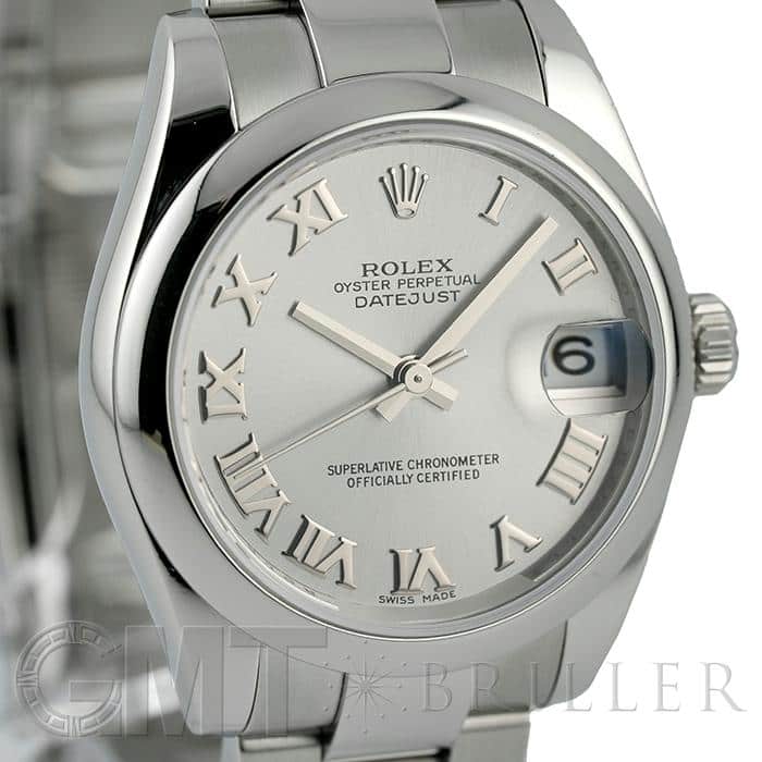 中古)ROLEX ロレックス デイトジャスト 178240 グレー ローマ（商品ID