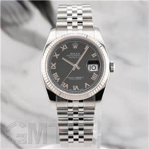 ROLEX ロレックス デイトジャスト 116234 ブラック ローマ メイン
