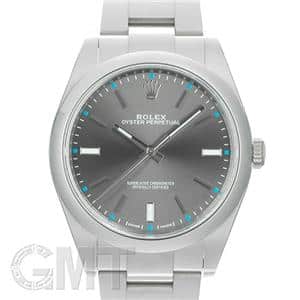 ROLEX ロレックス オイスターパーペチュアル 39 114300 ダークロジウム メイン