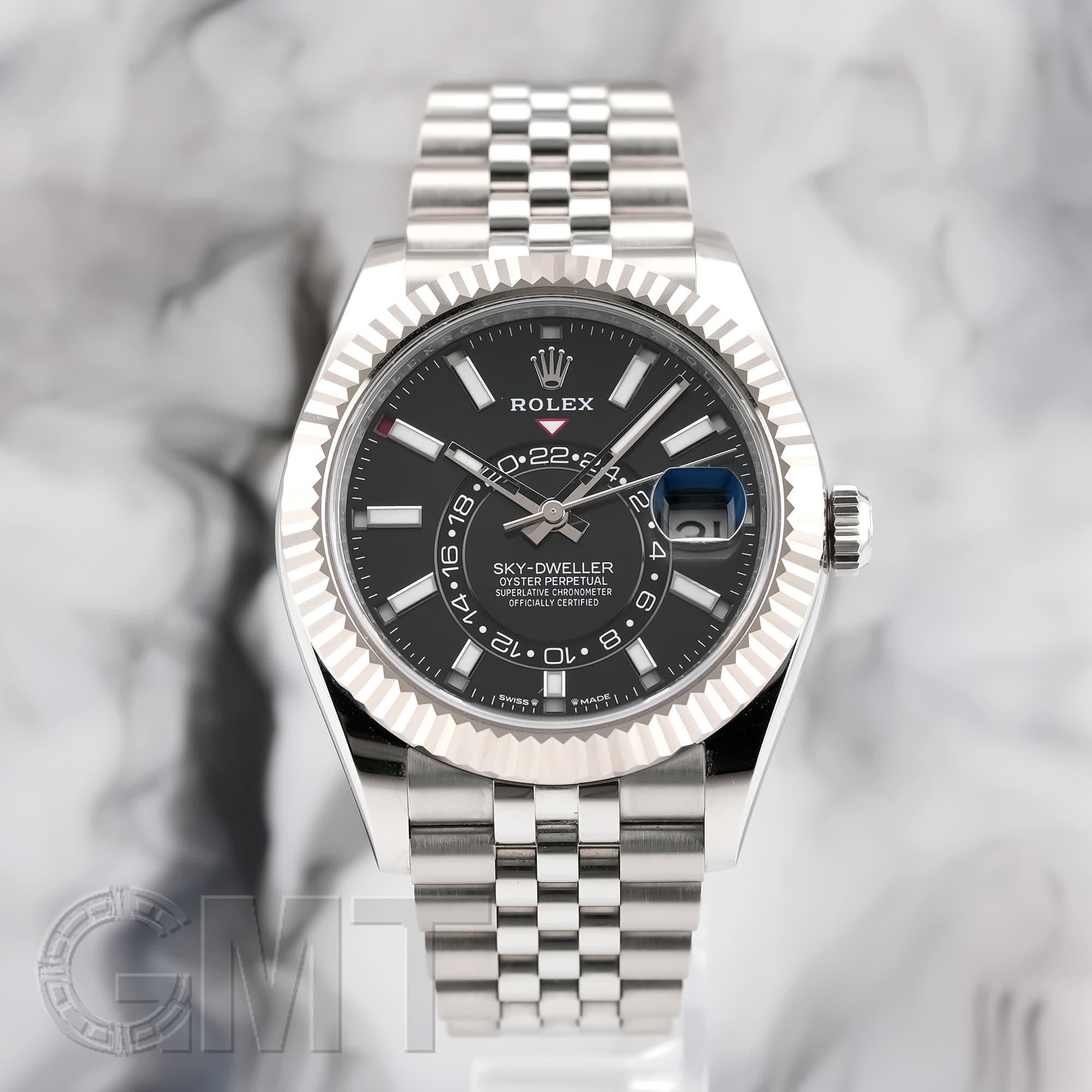 中古)ROLEX ロレックス スカイドゥエラー 336934 ブラック ジュビリー