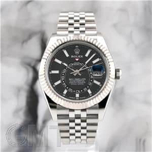 中古)ROLEX ロレックス スカイドゥエラー 336934 ブラック ジュビリー