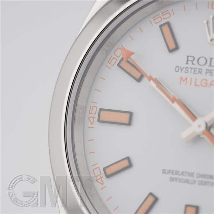 中古)ROLEX ロレックス ミルガウス 116400 ホワイト（商品ID