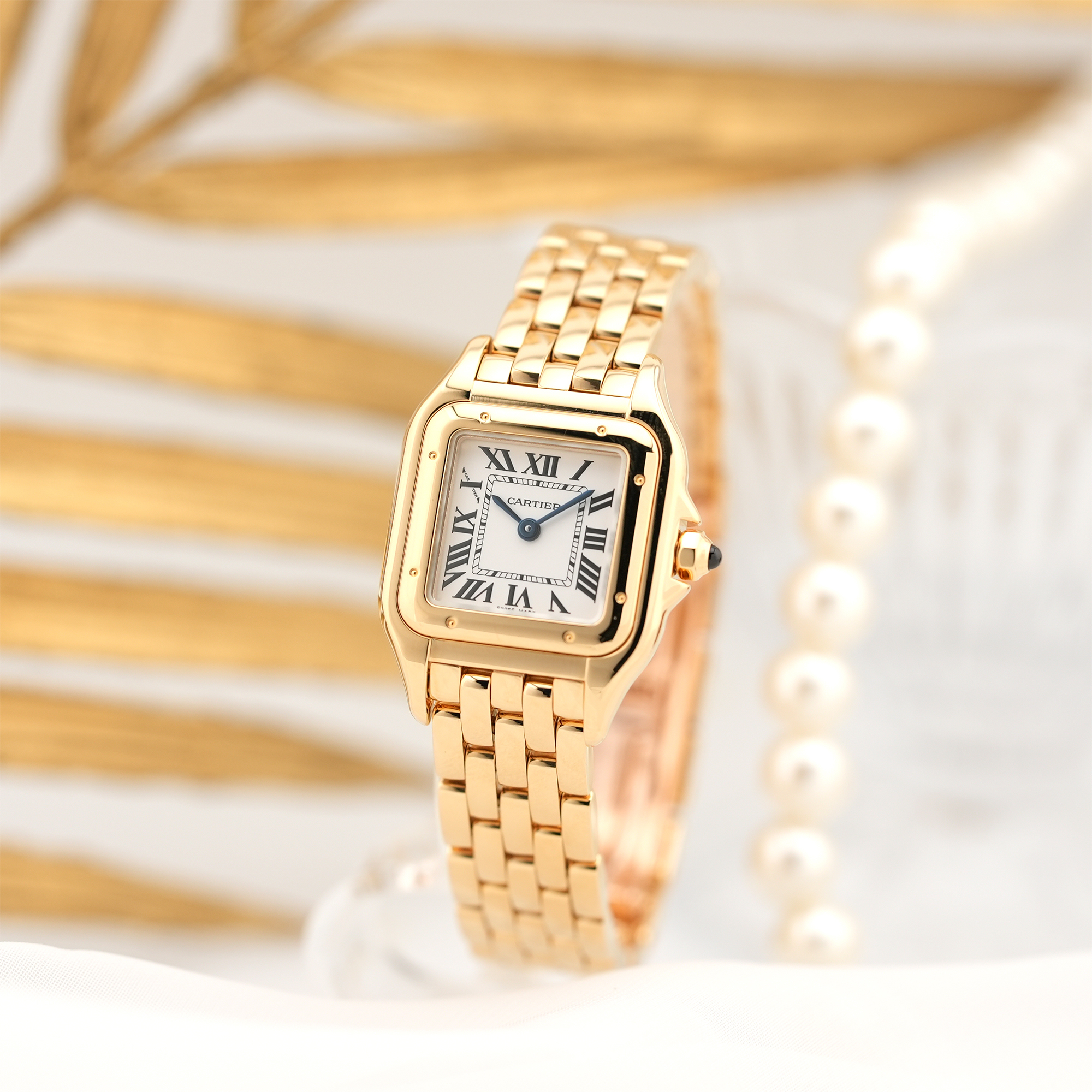 中古)CARTIER カルティエ パンテール ドゥ カルティエ SM WGPN0047【未 