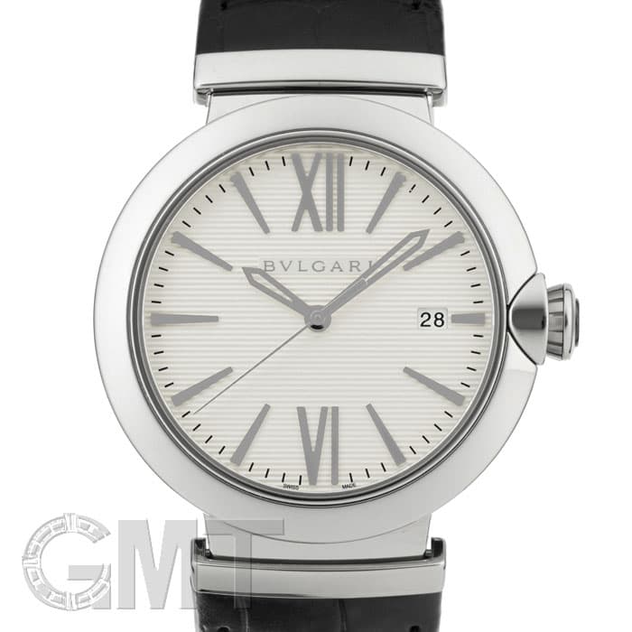 新品)BVLGARI ブルガリ ルチェア 40mm シルバー LU40C6SLD（商品ID
