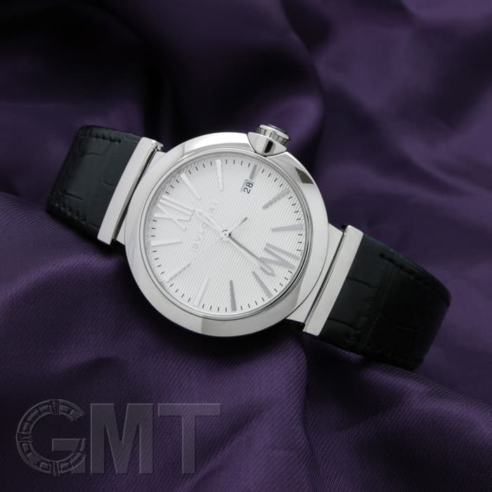 新品)BVLGARI ブルガリ ルチェア 40mm シルバー LU40C6SLD（商品ID